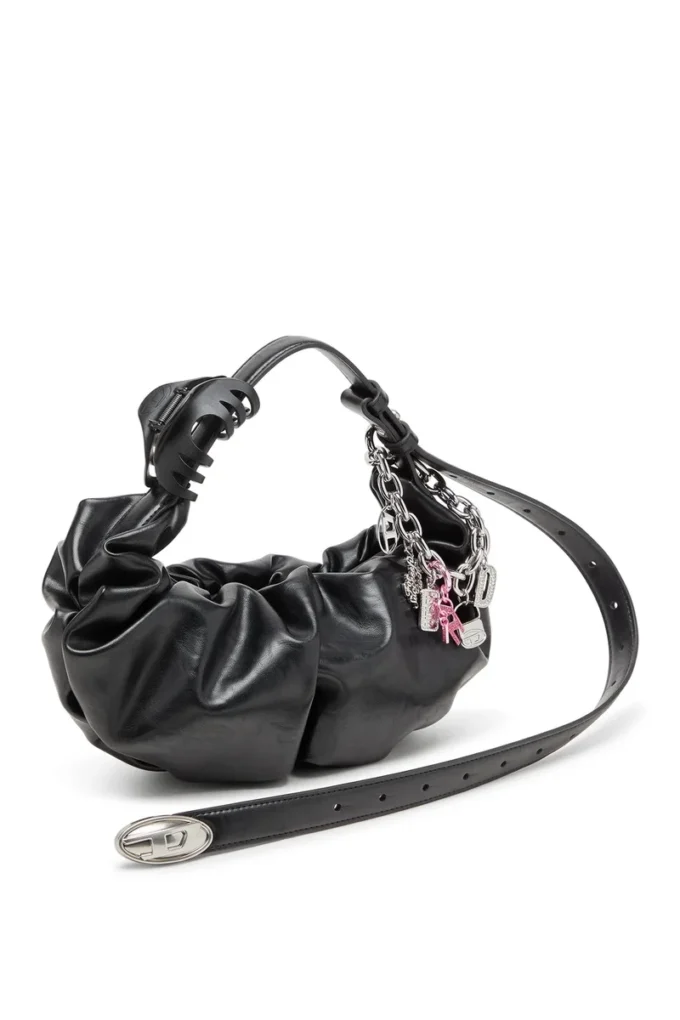 Charm-D Charm avec pendentif D en strass