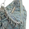 charm-d sac hobo Sac hobo Charm-D-Large en denim matelassé à motif argyle