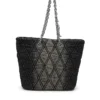 charm-d shopper m Sac Charm-D-Tote en denim matelassé