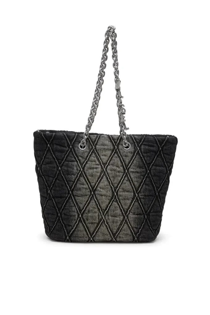 charm-d shopper m Sac Charm-D-Tote en denim matelassé