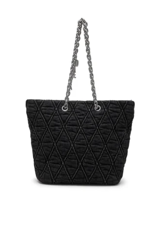charm-d shopper m Sac Charm-D-Tote en denim matelassé
