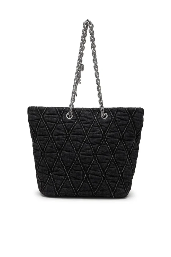charm-d shopper m Sac Charm-D-Tote en denim matelassé
