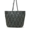 charm-d shopper m Sac Charm-D-Tote en denim matelassé