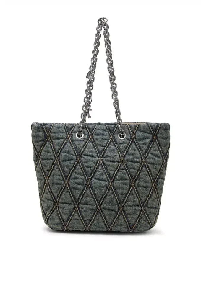 charm-d shopper m Sac Charm-D-Tote en denim matelassé