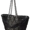 charm-d shopper m Sac Charm-D-Tote en denim matelassé
