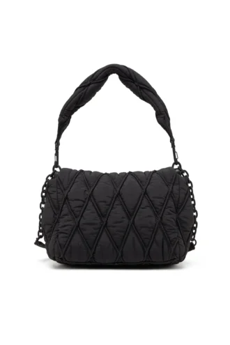 charm-d shoulder m Sac à bandoulière Charm-D M en nylon matelassé