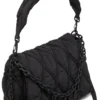 charm-d shoulder m Sac à bandoulière Charm-D M en nylon matelassé