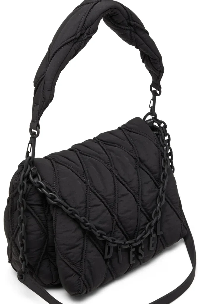 charm-d shoulder m Sac à bandoulière Charm-D M en nylon matelassé