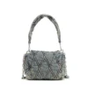 charm-d shoulder s Charm-D S-Petit sac à main en denim matelassé