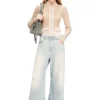 charm-d shoulder s Charm-D S-Petit sac à main en denim matelassé