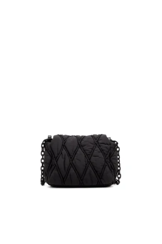 charm-d shoulder s Sac à bandoulière Charm-D S-Small en nylon matelassé
