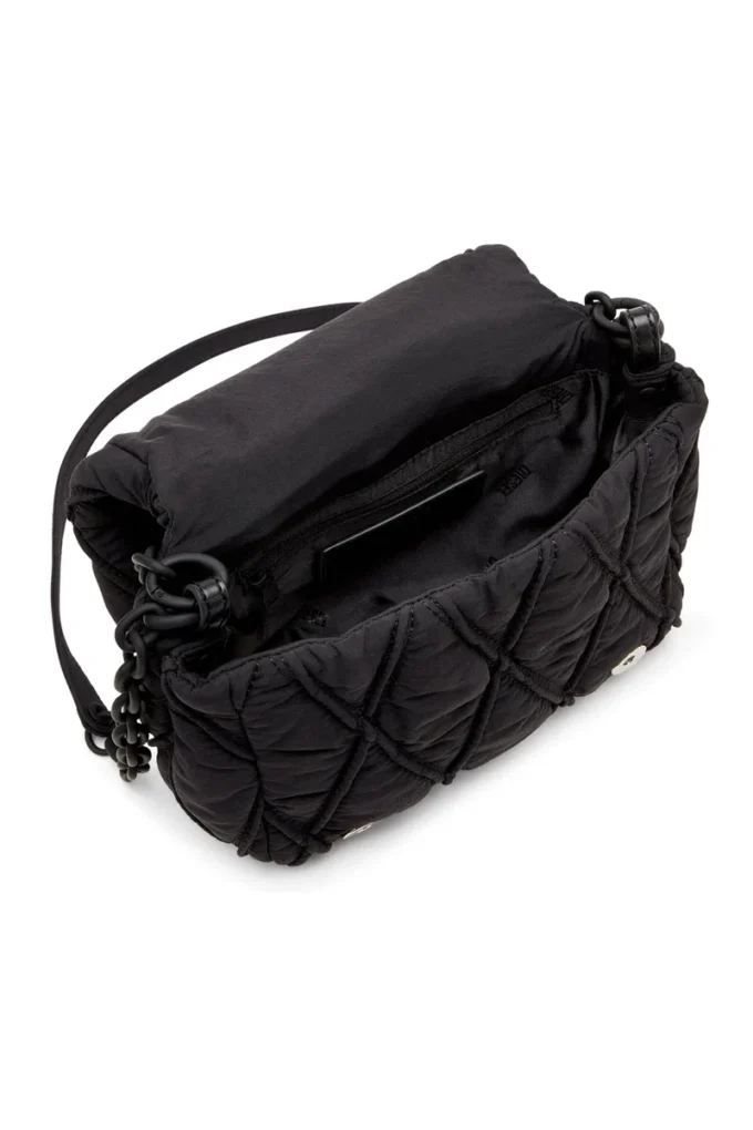 charm-d shoulder s Sac à bandoulière Charm-D S-Small en nylon matelassé