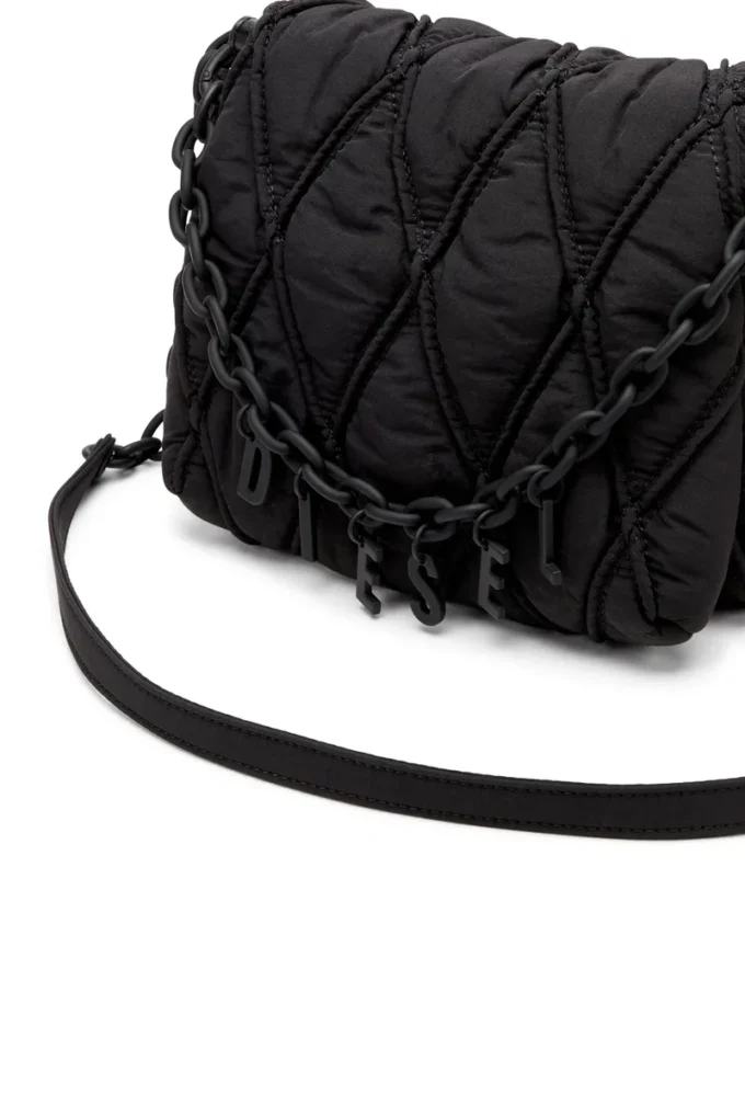 charm-d shoulder s Sac à bandoulière Charm-D S-Small en nylon matelassé
