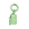 charm-diesel Porte-clés en métal avec logo Diesel et strass
