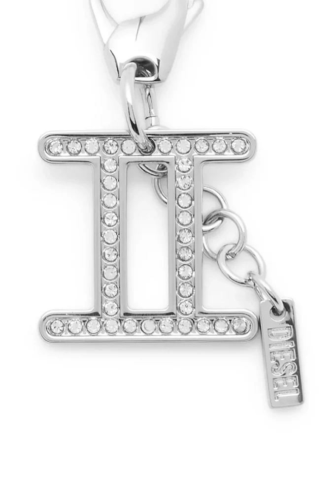 Charm Gémeaux Charm Gémeaux en métal avec strass