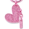 charm-heart Charm cœur en métal avec strass