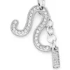 charm leo Charm Lion en métal avec strass