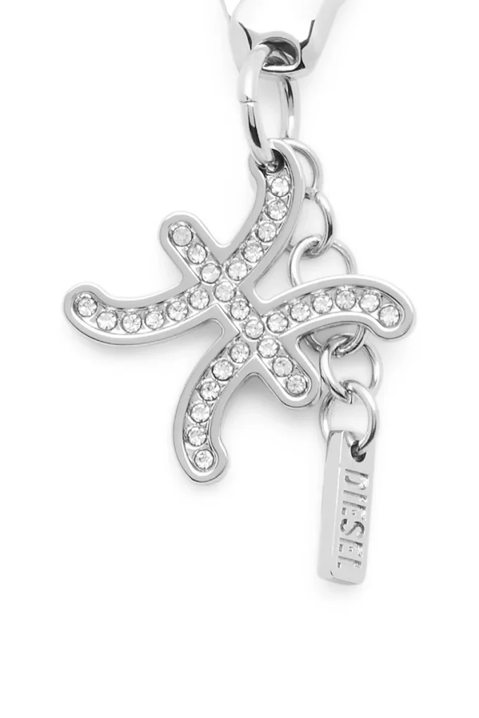 Charm Poissons Charm Poissons en métal avec strass