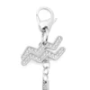Charm Verseau Charm Verseau en métal avec strass