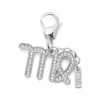 Charm Vierge Charm Vierge en métal avec strass