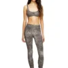 chelsea-utlt Soutien-gorge de sport en nylon imprimé léopard