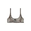 chelsea-utlt Soutien-gorge de sport en nylon imprimé léopard