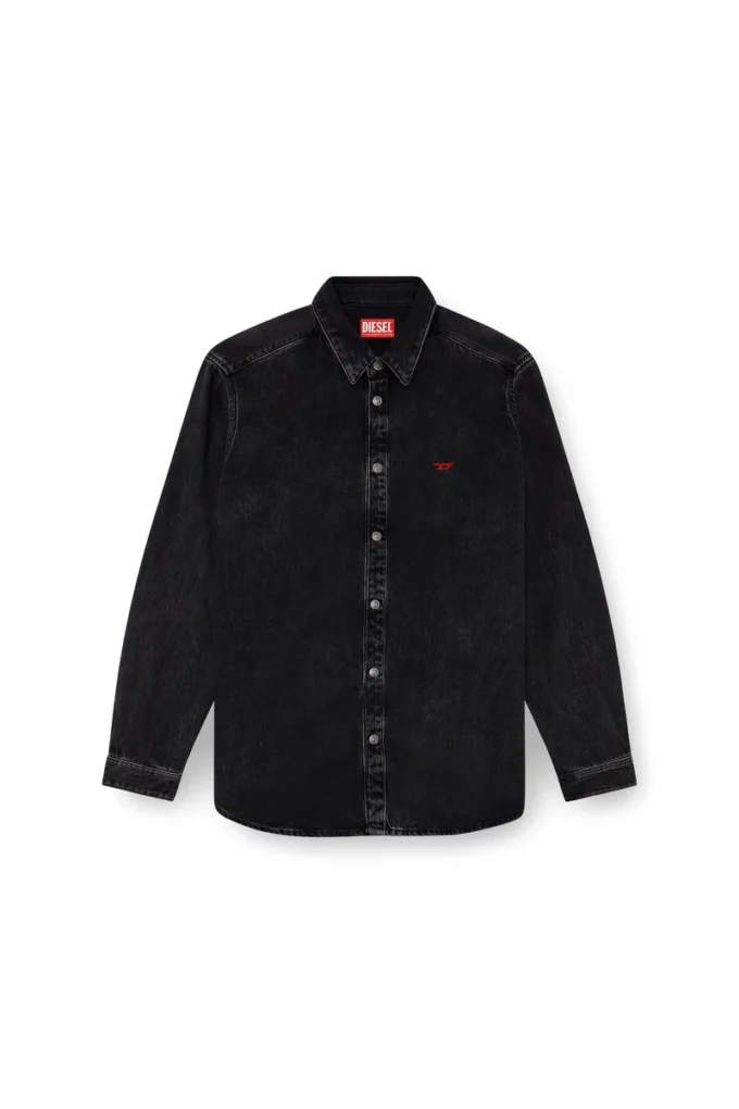 Chemise d-simply en denim Tencel