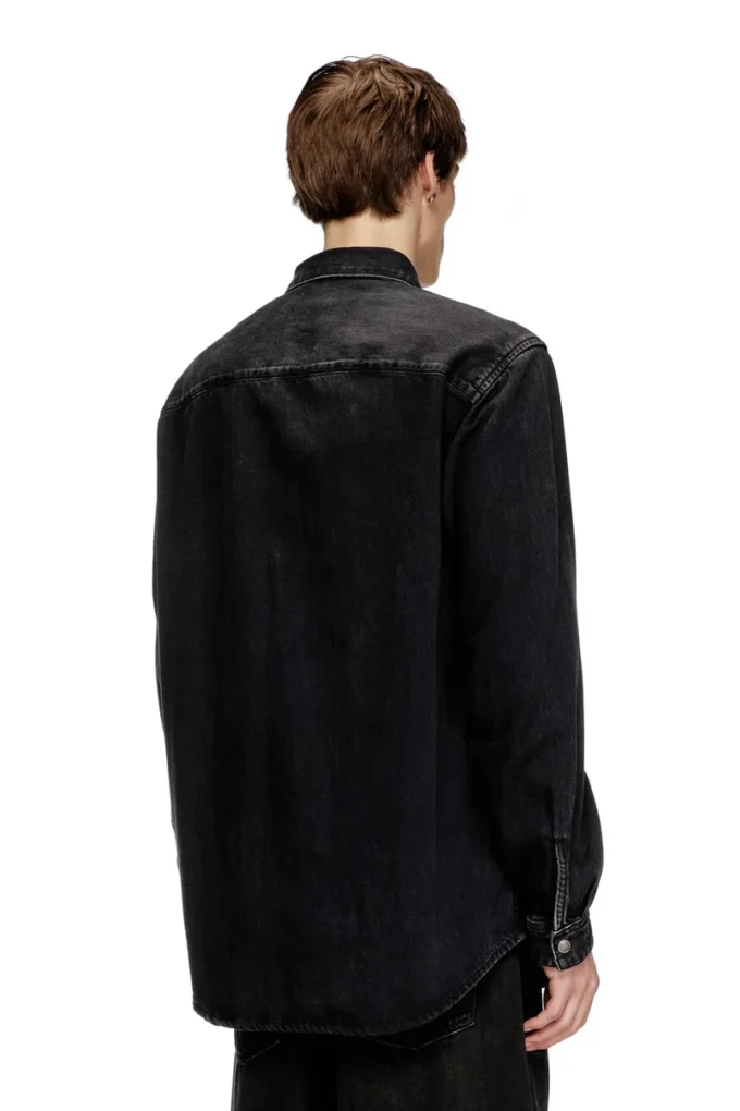 Chemise d-simply en denim Tencel