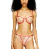 cindy-gft Soutien-gorge à armatures avec bordures contrastées