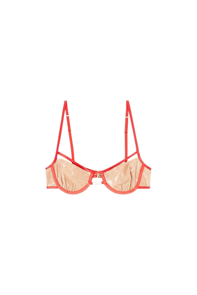 cindy-gft Soutien-gorge à armatures avec bordures contrastées
