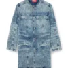 d-aberd-fsh1 Manteau en denim coton-chanvre laserisé