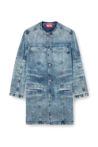 d-aberd-fsh1 Manteau en denim coton-chanvre laserisé