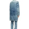 d-aberd-fsh1 Manteau en denim coton-chanvre laserisé