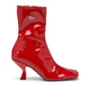 d-amber md bt Bottines D-Amber en PU stretch verni