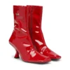 d-amber md bt Bottines D-Amber en PU stretch verni