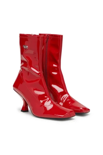 d-amber md bt Bottines D-Amber en PU stretch verni