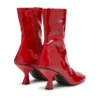 d-amber md bt Bottines D-Amber en PU stretch verni