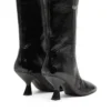 d-amber tube 75 D-Amber – Bottines à bout carré effet naplak