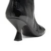 d-amber tube 75 D-Amber – Bottines à bout carré effet naplak
