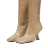 d-amber tube 75 D-Amber – Bottines à bout carré effet naplak