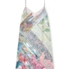 d-aria Robe nuisette en viscose avec imprimé héraldique