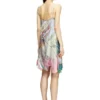 d-aria Robe nuisette en viscose avec imprimé héraldique