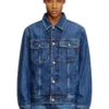 d-barcy Veste trucker coupe classique