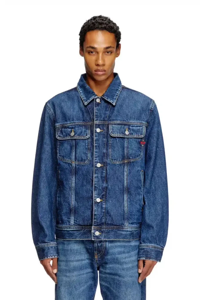 d-barcy Veste trucker coupe classique