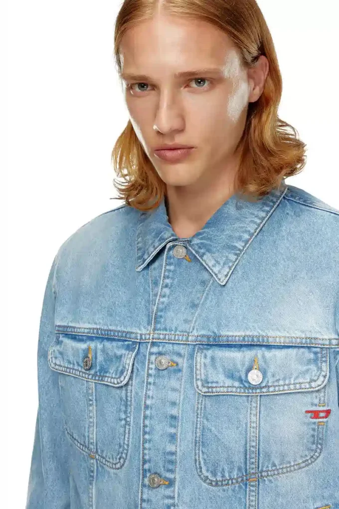 d-barcy Veste trucker coupe classique