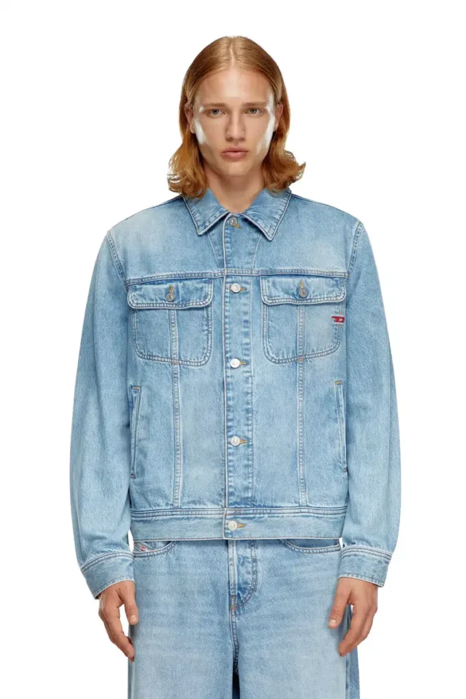d-barcy Veste trucker coupe classique