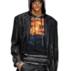 d-bla-fse Blazer en denim avec revêtement craquelé