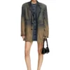 d-cupsleeves Mini-robe en jersey aspect denim