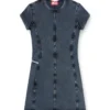 d-cupsleeves Mini-robe en jersey aspect denim