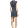 d-cupsleeves Mini-robe en jersey aspect denim